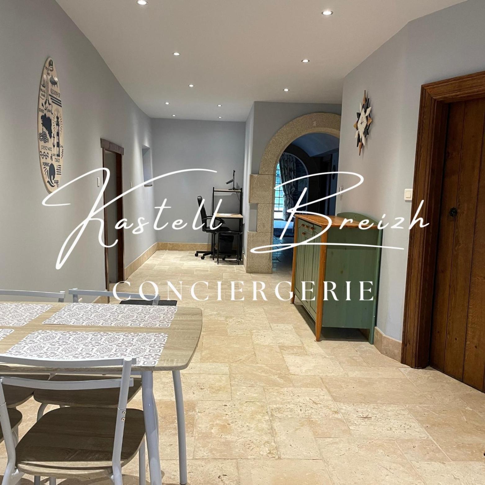 La Longere Du Manoir Villa Laniscat ภายนอก รูปภาพ