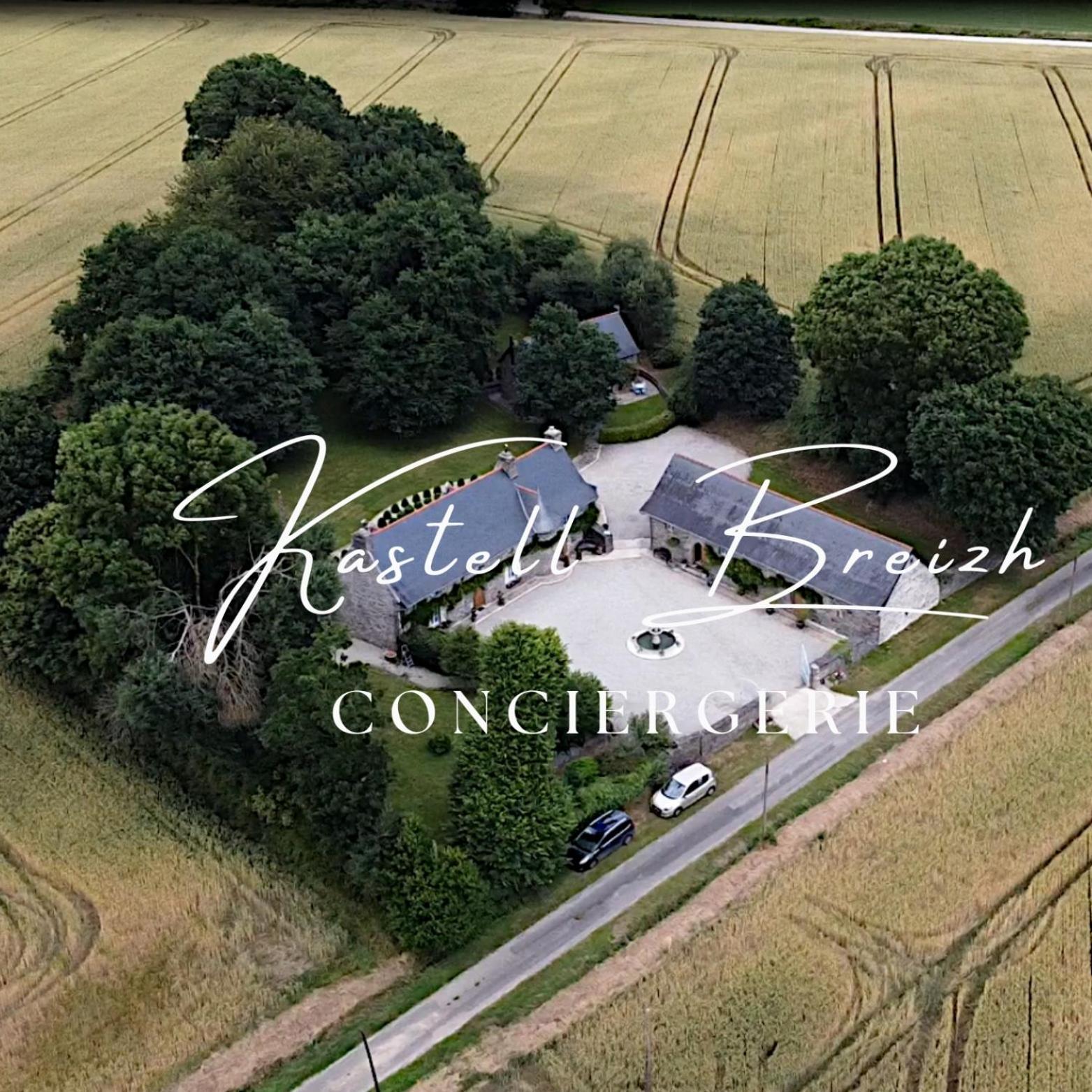 La Longere Du Manoir Villa Laniscat ภายนอก รูปภาพ