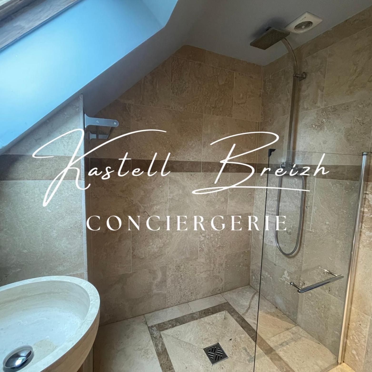 La Longere Du Manoir Villa Laniscat ภายนอก รูปภาพ