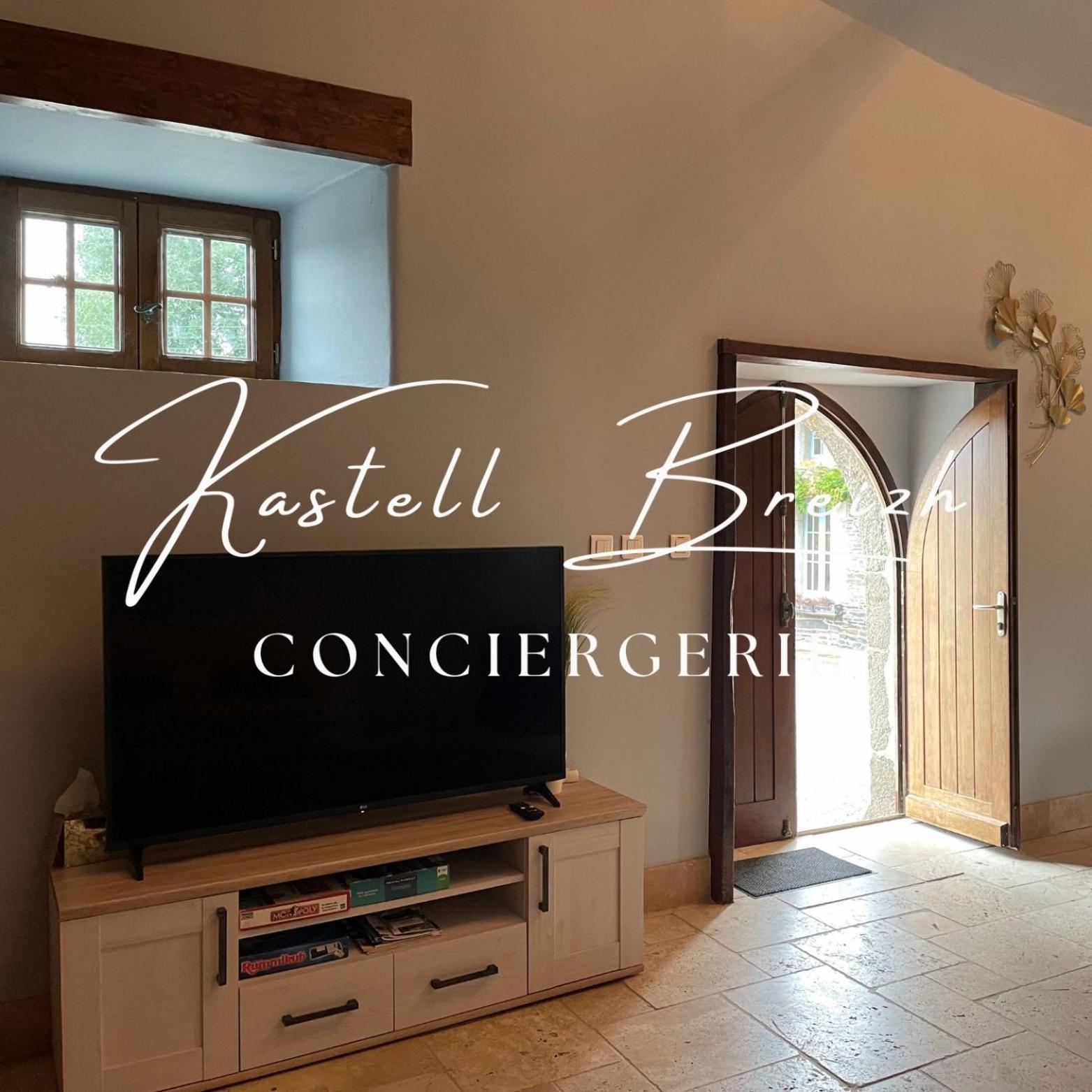 La Longere Du Manoir Villa Laniscat ภายนอก รูปภาพ