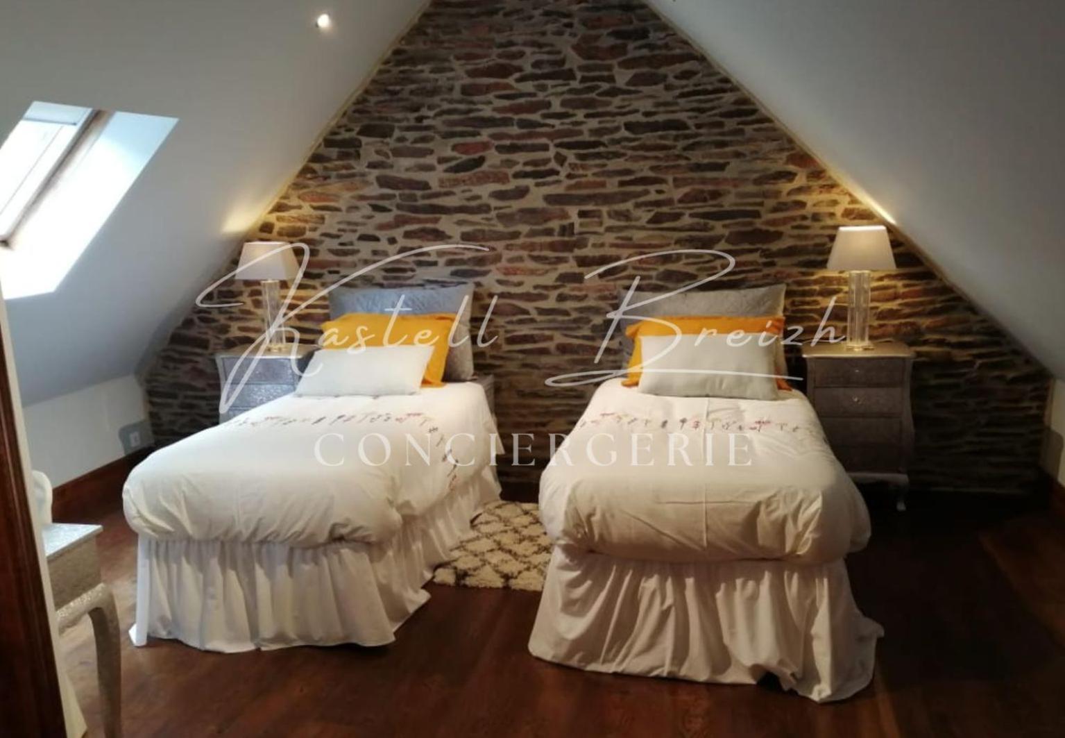 La Longere Du Manoir Villa Laniscat ภายนอก รูปภาพ