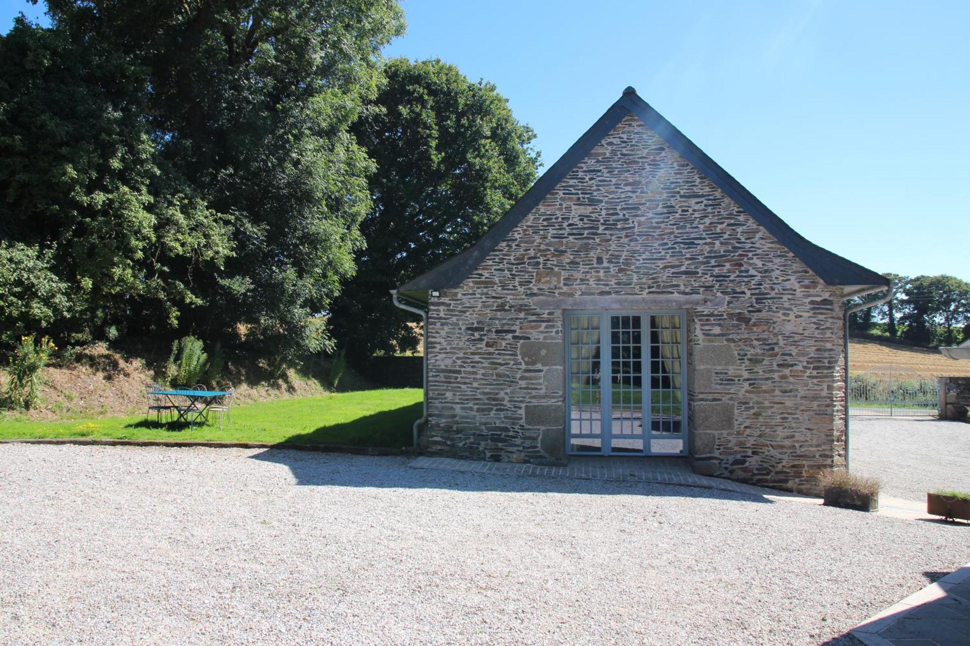 La Longere Du Manoir Villa Laniscat ภายนอก รูปภาพ